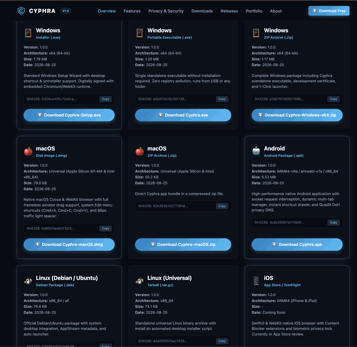 Cyphra Platform Releases Matrix
